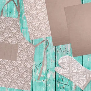 Orion Fartuch fartuszek kuchenny ochronny bawełniany 960368 - Fartuchy i rękawice kuchenne - miniaturka - grafika 2