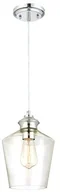 Lampy sufitowe - Westinghouse 6205540 lampa wisząca, a + + to E, metal, chrom, 20.32 x 20.32 x 156.21 cm 6205540 - miniaturka - grafika 1