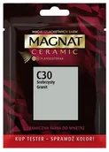 Farby wewnętrzne - Magnat Tester Ceramic srebrzysty granit 30 ml - miniaturka - grafika 1