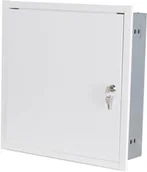 Akcesoria TV-SAT - Obudowa metalowa OMP-5 (podtynkowa biała 400x500x1 - miniaturka - grafika 1