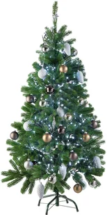 tectake Choinka sztuczna - 140 cm, 470 końcówkami i igłami formowanymi wtryskowo, zielona 402819 - Choinki - miniaturka - grafika 2