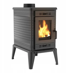 Piec Żeliwny Wolnostojący Koza K10 150 + 4 - Piece wolnostojące - miniaturka - grafika 2