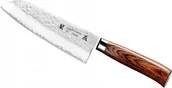Noże kuchenne - Tamahagane Tsubame Nóż Santoku 17,5cm SNH-1114 - miniaturka - grafika 1