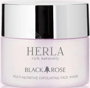 Herla Black Rose multiodżywcza maska eksfoliująca do twarzy 50 ml 1126034 - Pozostałe kosmetyki - miniaturka - grafika 2