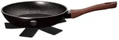 Patelnie - Berlinger Haus Patelnia Granitowa 24cm Ebony Rosewood BH-1713 BH-1713 - miniaturka - grafika 1