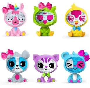 TIGER HEAD Zequins cekinowa laleczka Kurczak - Figurki dla dzieci - miniaturka - grafika 4