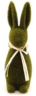 TG Królik wielkanocny flokowany zielony - 30 cm - 1 szt. TG55598 - Wielkanoc - miniaturka - grafika 2