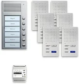 Domofony - TCS prepack ta zaawansowana seria udostępnia potęgę funkcjonalności istniejących hybrydowych 6 przycisków AP, ppaf06 EN/02 - miniaturka - grafika 1