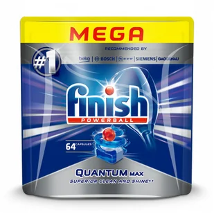 Finish Finish Calgonit Tabletki do zmywarki Quantum Jabłko i limonka 64szt. NN-HBY-XT64-002 - Środki do zmywarek - miniaturka - grafika 3