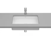 Umywalki - Roca A327535620 INSPIRA SQUARE Umywalka podblatowa 540x320 FINECERAMIC BIAŁY MAT - miniaturka - grafika 1