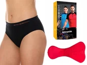 Majtki damskie - Brubeck Figi Rowerowe Z Wkładką HI10300 Damskie M - miniaturka - grafika 1