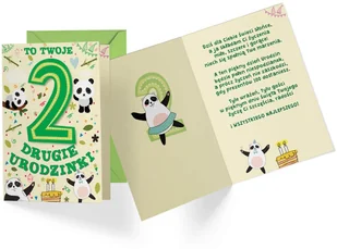 Karnet B6 PR-282 Urodziny 2 Nowa - Militaria i wojskowość - miniaturka - grafika 2