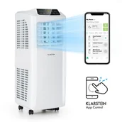 Klimatyzatory - Klarstein Pure Blizzard Smart 7k, klimatyzator przenośny, 7000 BTU/2,1 kW, klasa efektywności energetycznej, A, pilot zdalnego sterowania DXJ2-PureBlzdSmrt7Kw - miniaturka - grafika 1