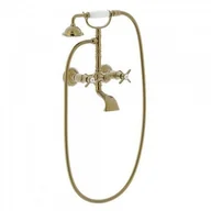 Baterie wannowe i prysznicowe - Tres Clasic wannowa stare złoto mat 24217601LM - miniaturka - grafika 1