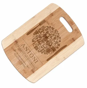 Murrano Deska bambusowa do krojenia z grawerem dla pary na ślub rocznicę p DSK-BMB3-039 - Deski do krojenia - miniaturka - grafika 31