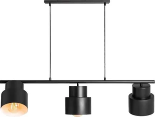 MLAMP Industrialna LAMPA wisząca 1028E1 ADX metalowa OPRAWA zwis tuby loftowe czarne 1028E1 - Lampy sufitowe - miniaturka - grafika 2