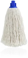 Miotły, szufle, mopy - Maya Professional Tools 08055 mop do mycia, bawełna, 250 G, biały 08055 - miniaturka - grafika 1