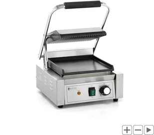 Royal Catering Grill kontaktowy płyta ryflowana i gładka 1800 W RCPKG-1800-M - Piece, kotły i płyty grzejne gastronomiczne Royal Catering Grill kontaktowy płyta ryflowana i gładka 1800 W RCPKG-1800-M - Piece, kotły i płyty grzejne gastronomiczne - miniaturka - grafika 5