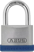 Kłódki - Abus ABUS kłódka Silver Rock bardzo stabilna cynkowa korpus zamka - do wewnątrz i na zewnątrz - poziom bezpieczeństwa - w zestawie 2 klucze - srebrna - miniaturka - grafika 1