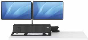 Fellowes Stanowisko do pracy Sit-Stand Lotus RT czarne na 2 monitory 8081601 - Artykuły biurowe - miniaturka - grafika 2