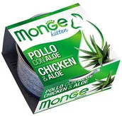 Mokra karma dla kotów - Monge Fruit Cat Kurczak z aloesem Kitten 80 g - miniaturka - grafika 1