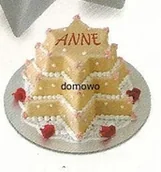 Formy do ciast - FOREMKA FORMA RAMKA DO CIASTA GWIAZDA - 3szt - miniaturka - grafika 1