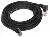 Kable - ABCVISION Patchcord RJ45/5.0-PK/B czarny kat.5e 5.0m RJ45/5.0-PK/B - miniaturka - grafika 1