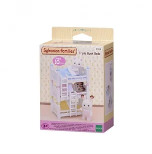 Sylvanian Families Potrójne łóżko piętrowe 4448 - Figurki dla dzieci - miniaturka - grafika 2