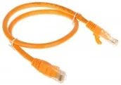 Kable komputerowe i do monitorów - ABCVISION Patchcord RJ45/6/0.5-ORANGE kat6 pomarańczowy 0.5m RJ45/6/0.5-ORANGE - miniaturka - grafika 1