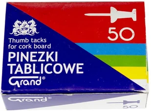 Grand Pinezki tablicowe 50 sztuk KW TRADE - Przybory szkolne - miniaturka - grafika 2