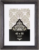Ramki na zdjęcia - Nielsen Design Ramka Design Accent Vintage 40x50 Czarna 3241003 - miniaturka - grafika 1