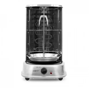 oneConcept Kebap MasterPionowy grill 1800W stal szlachetna GQ3-KEBAPMASTERSTEEL - Akcesoria do grilla - miniaturka - grafika 3