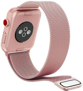 Tech-Protect Pasek Milaneseband do Watch 1/2/3/4 38/40mm) Różowy - Akcesoria do smartwatchy - miniaturka - grafika 2