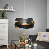 Lampy sufitowe - Marchetti Lampa wisząca Pura, czarna - miniaturka - grafika 1