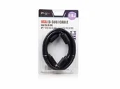 Kable komputerowe i do monitorów - Natec Kabel do monitora męskie - męskie Ferryt1.8 m czarny (BLISTER) EXTREME MEDIA NKA-0353 - miniaturka - grafika 1