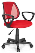 Krzesła obrotowe dla dzieci - hjh OFFICE Kiddy CD dziecięce krzesło obrotowe, materiał 725103 - miniaturka - grafika 1