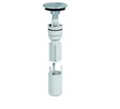 Syfony - Massi Syfon umywalkowy Easy Out z przelewem system łatwego czyszczenia MSA-SUM-J02 - miniaturka - grafika 1