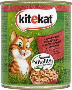 Kitekat Z WOŁOWINĄ 400g - Mokra karma dla kotów - miniaturka - grafika 5