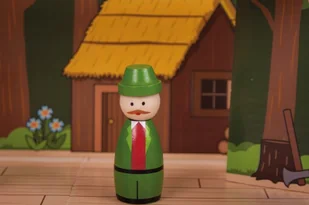 Bigjigs Toys Teatr magnetyczny Toys BJ948 - Zabawki interaktywne dla dzieci - miniaturka - grafika 6