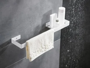 Deante Mokko Wieszak na ręcznik z półką ADM A631 ADM A631 - Wieszaki łazienkowe - miniaturka - grafika 5