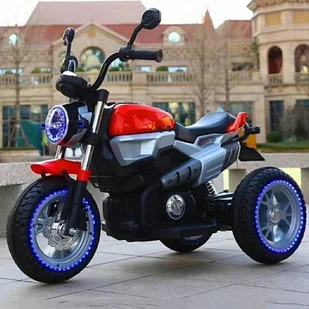 Import SUPER-TOYS NAJNOWSZY WIELKI MOTOR BQ-8188-FLASHING CZERWONY - Pojazdy elektryczne dla dzieci - miniaturka - grafika 11