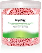 Depilacja - DEPILFLAX Depilflax 100 wosk twardy bezpaskowy do depilacji perełka 600g różowy P122582 - miniaturka - grafika 1