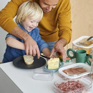 Rosti Mepal Modula 550/3 pojemnik do przechowywania żywności w lodówce, biały 106938030600 - Pojemniki kuchenne - miniaturka - grafika 7