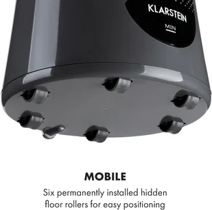 Klarstein Klarstein Skyscraper Frost, chłodnica powietrza, 45 W, 7 l, 2 wkłady chłodzące, przenośny ACO4-SkyscraperFrstB - Klimatory - miniaturka - grafika 11