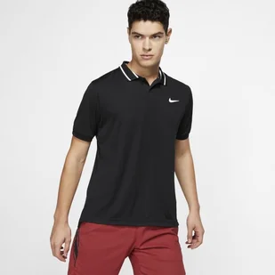 Nike Męska koszulka polo do tenisa NikeCourt Dri-FIT - Czerń BV1194-010 - Tenis ziemny Nike Męska koszulka polo do tenisa NikeCourt Dri-FIT - Czerń BV1194-010 - Tenis ziemny - miniaturka - grafika 1