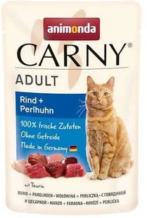 Animonda Carny Megapakiet Carny 24 x 85 g Wołowina i perliczka - Mokra karma dla kotów - miniaturka - grafika 3