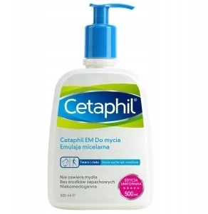 Cetaphil GALDERMA SP Z O.O Polska EM Emulsja micelarna do mycia 500 ml 7072497 - Kosmetyki do kąpieli - miniaturka - grafika 6