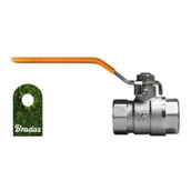Inne akcesoria do nawadniania - BRADAS Zawór kulowy 1/2"" Mosiądz niklowany GKZ011212 3653 GKZ011212 - miniaturka - grafika 1
