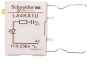 Silniki elektryczne i akcesoria - Schneider Electric Moduł tłumiący RC przeciwzakłóceniowy 220-250V AC LA4KA1U LA4KA1U - miniaturka - grafika 1