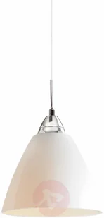 Nordlux Lampa wisząca READ z białego opalowego szkła 20 cm - Lampy sufitowe - miniaturka - grafika 3
